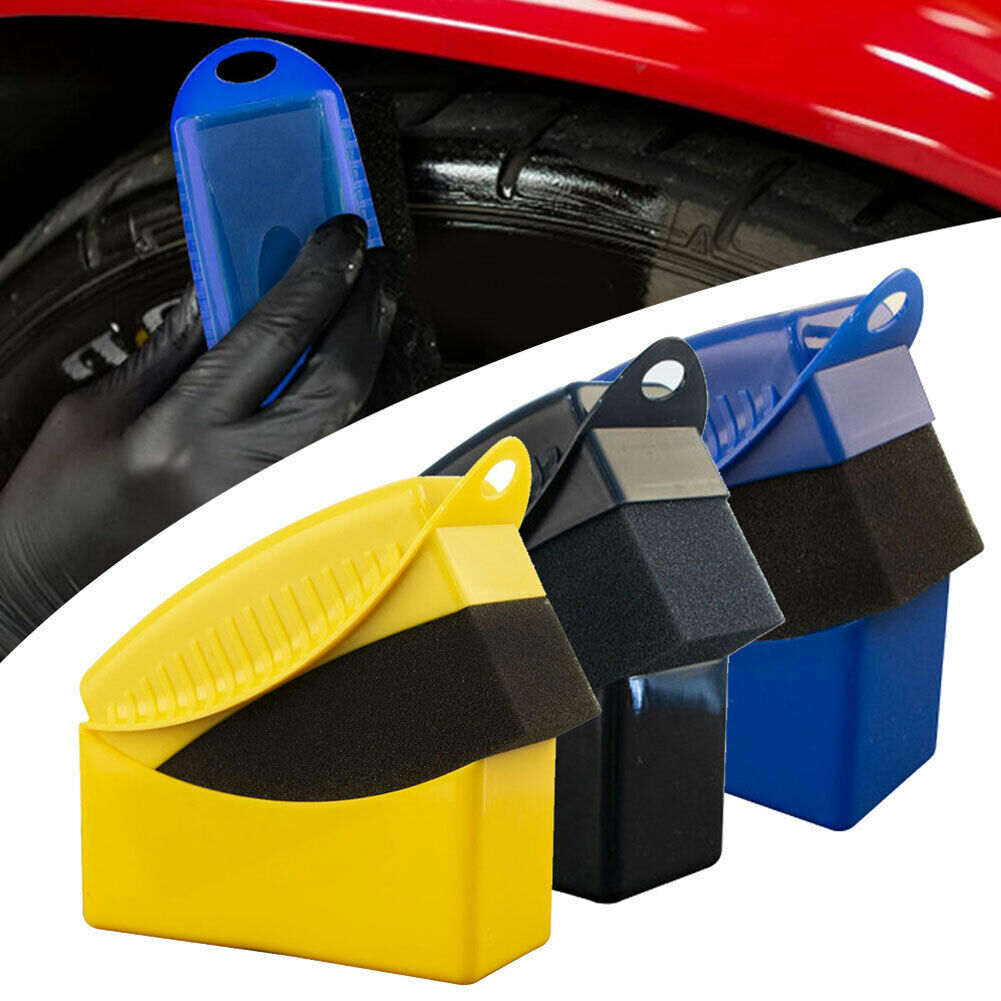 Car Detailing Brush - Car Wheel Polishing Waxing Sponge Brush