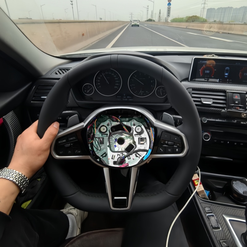 Car Accessories For Steering Wheel - Car Steering Wheel Leather For BMW