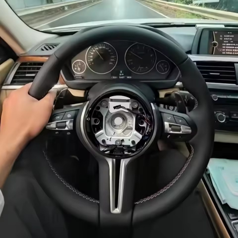 Car Accessories For Steering Wheel - Car Steering Wheel Leather For BMW