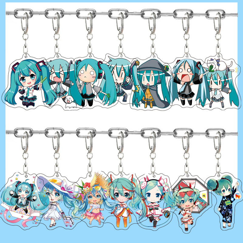 Car Accessories Japan - Hatsune Miku Anime Acrylic Cute Figure