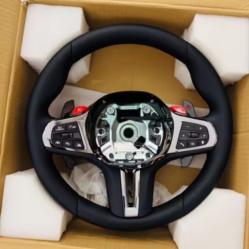 Car Accessories For Steering Wheel - Car Steering Wheel Leather For BMW