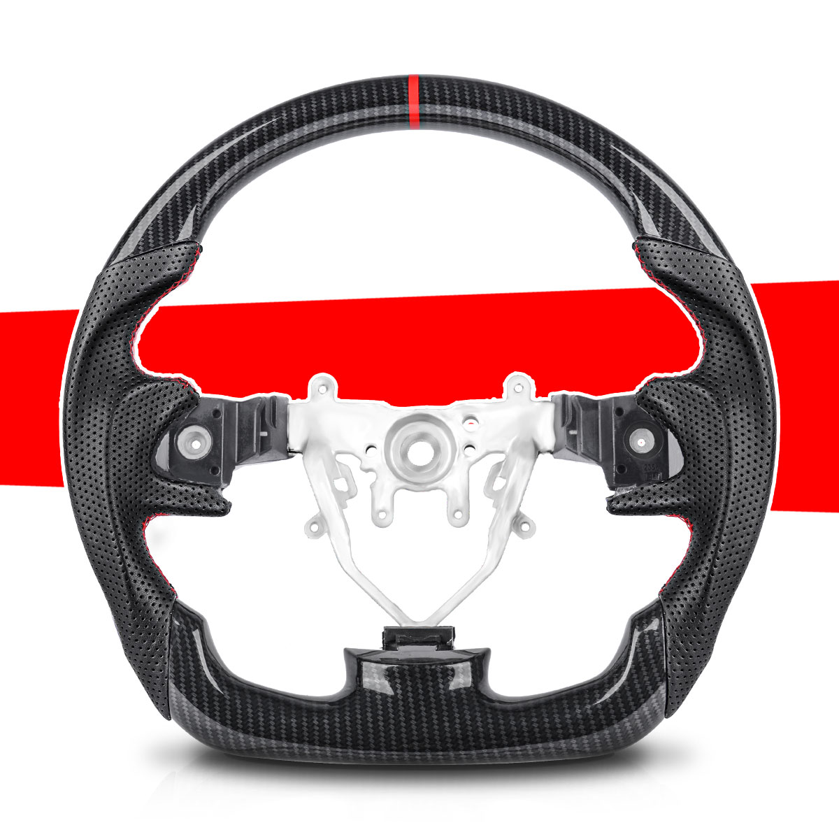 Hydro Print Car Carbon Fiber S - Car Accessories For Steering Wheel recension och pris