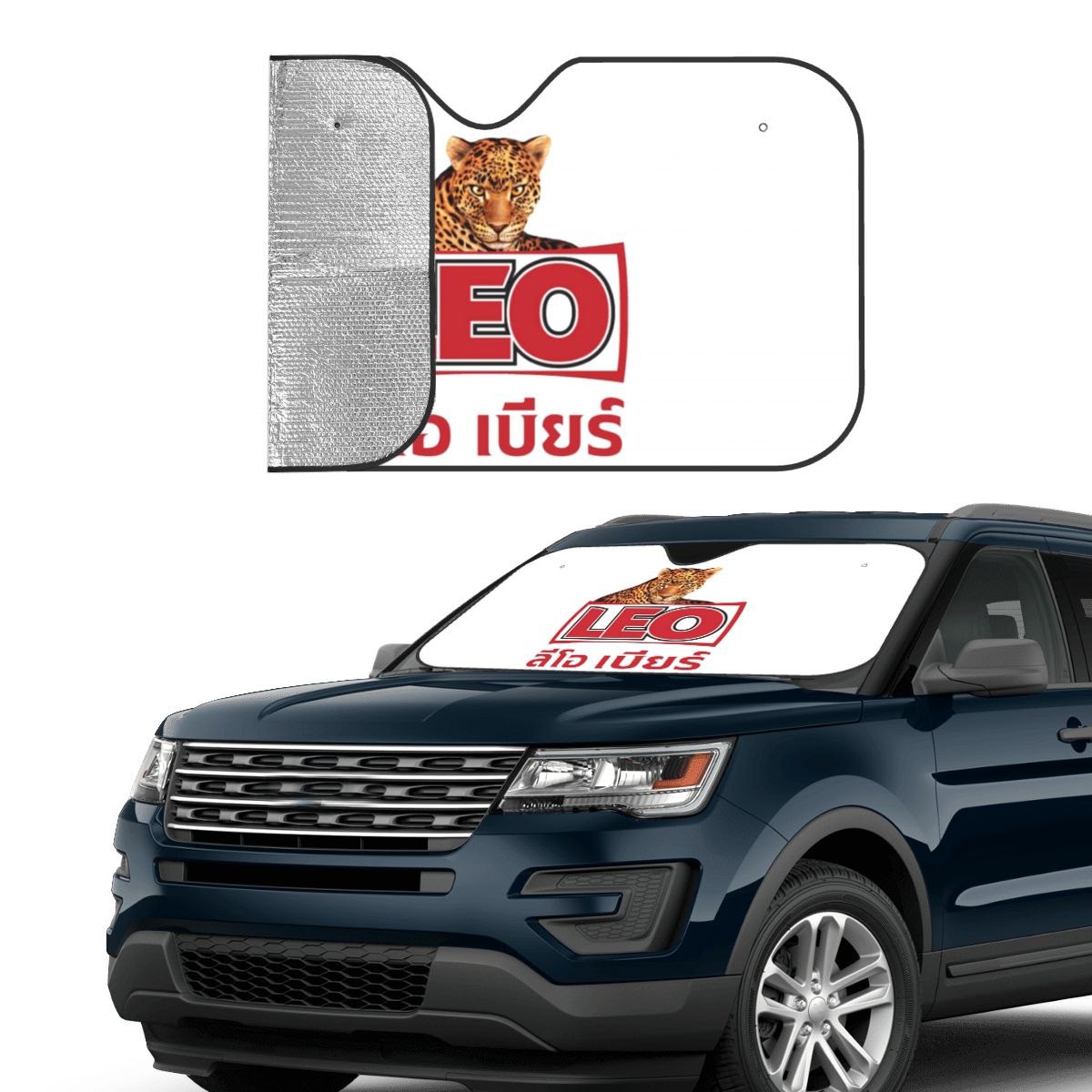 Leo Beer Bangkok Sunshade Wind - Car Accessories Bangkok recension och pris