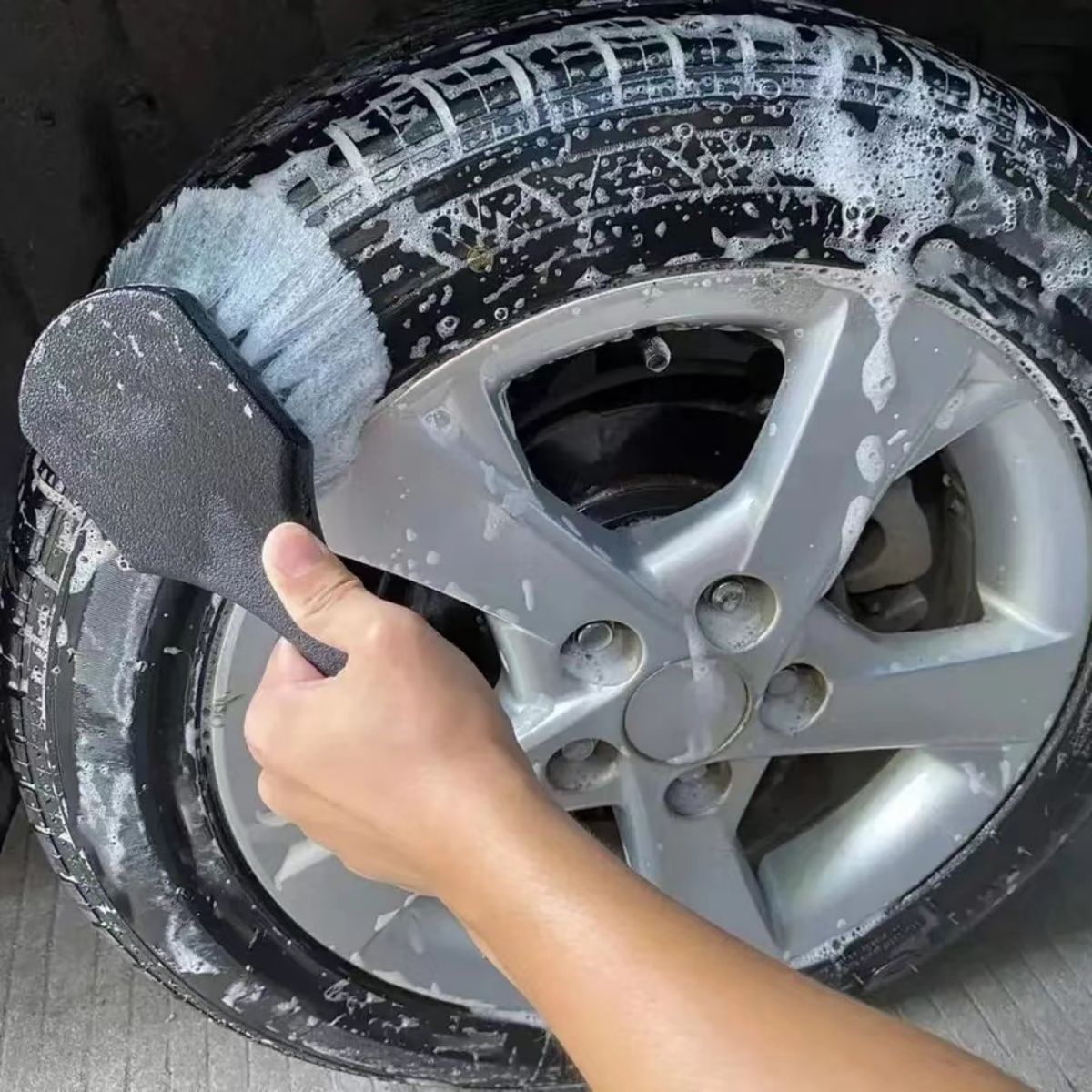 Car Wheel Cleaning Brush Detai - Car Detailing Brush recension och pris