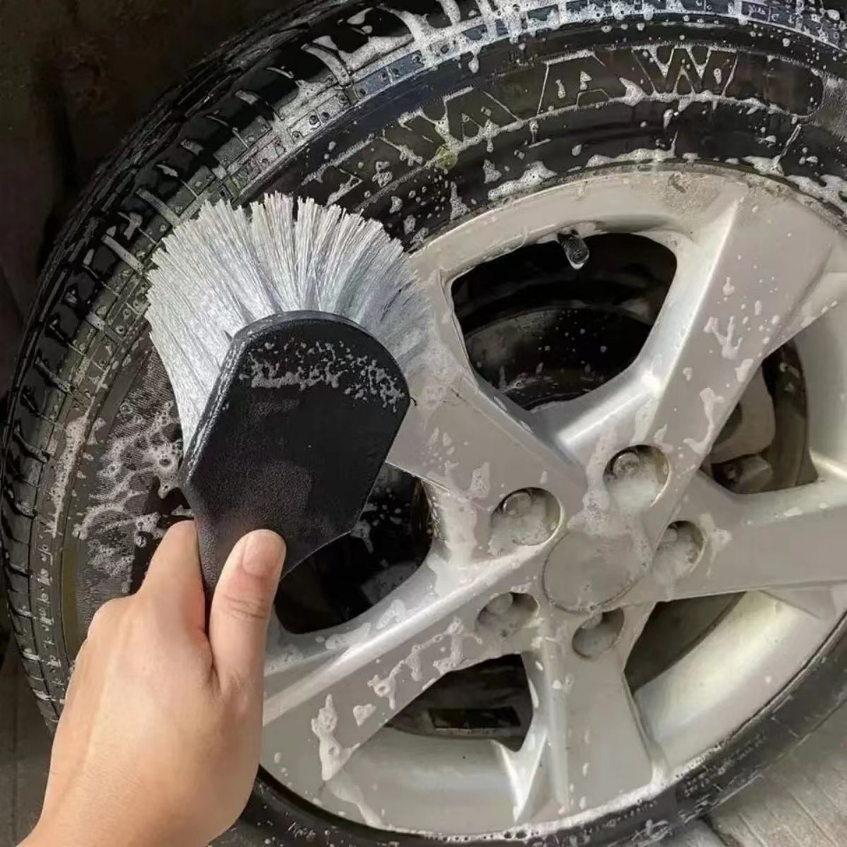 Car Wheel Cleaning Brush Detai - Car Detailing Brush recension och pris