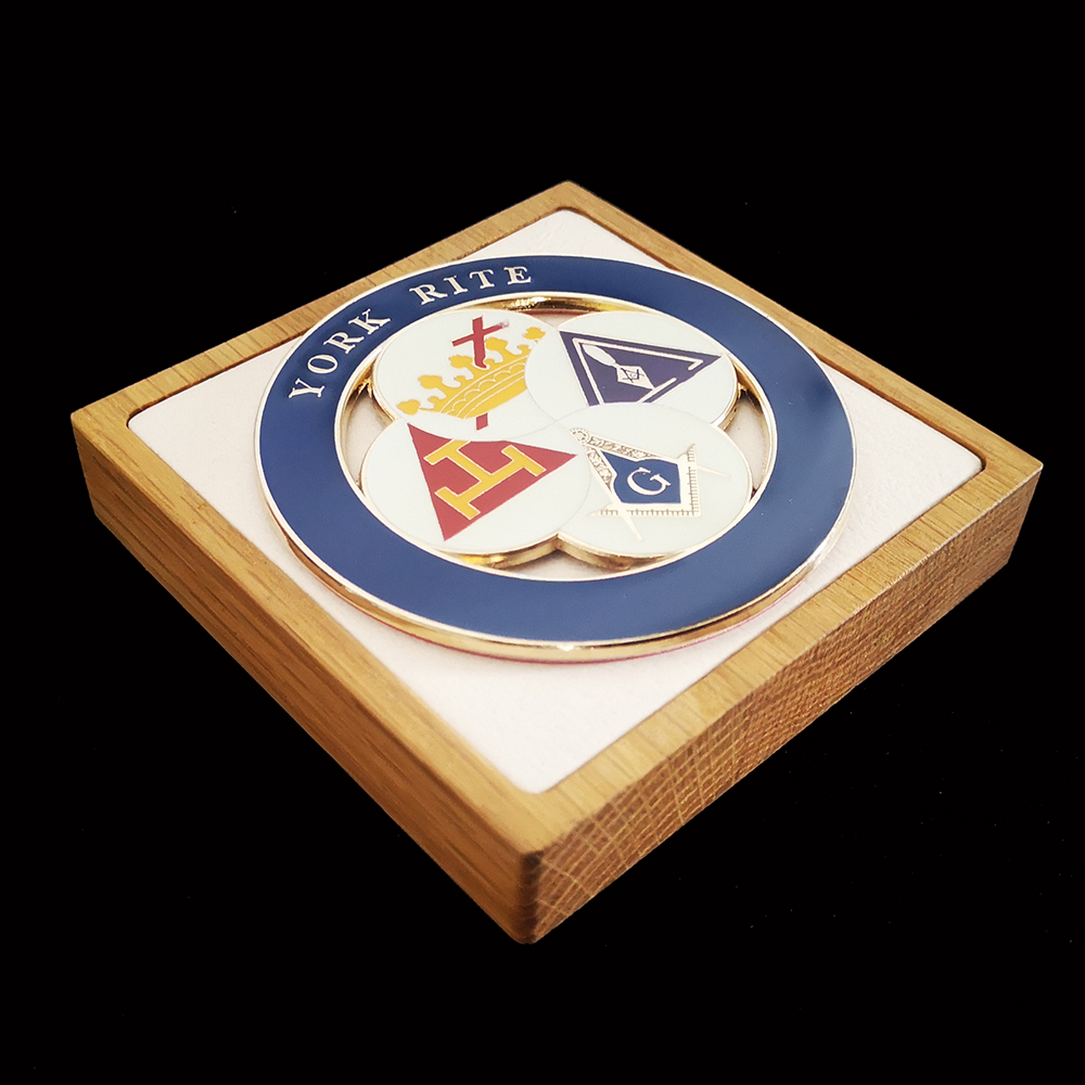 Masonic Car Emblem Badge YORK  - Car Accessories York recension och pris