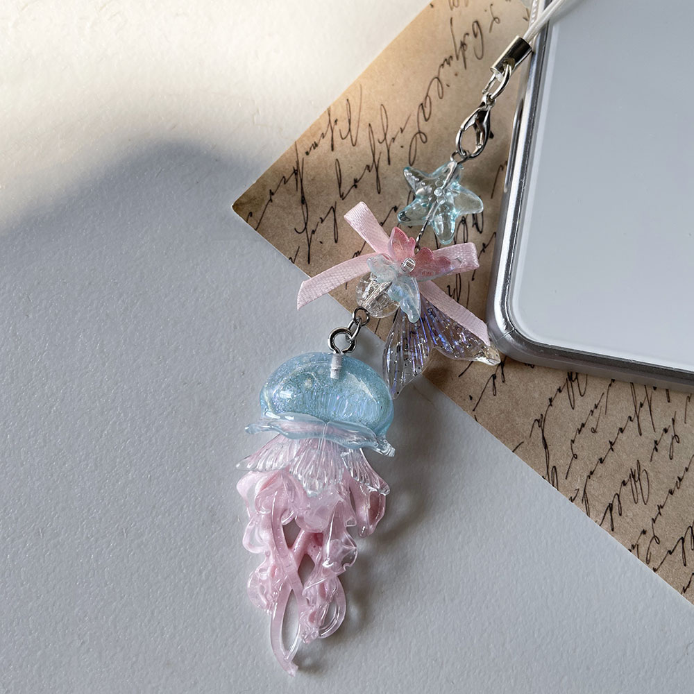 Blue Pink Jellyfish Phone Char - Car Accessories Bangkok recension och pris