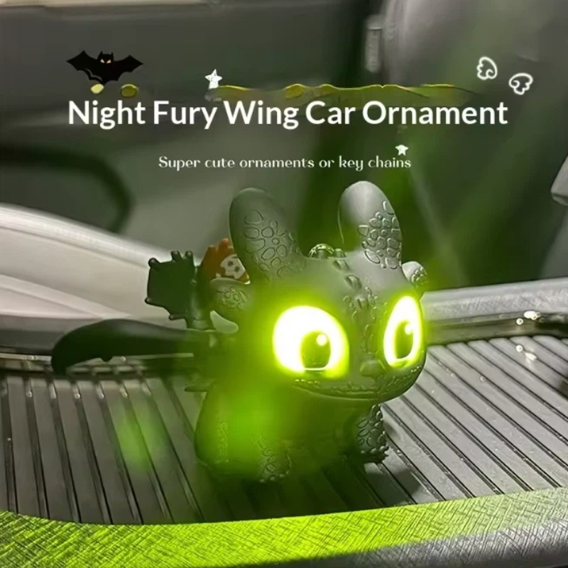 Genuine Cute Glowing Toothless - Car Accessories Hanging recension och pris
