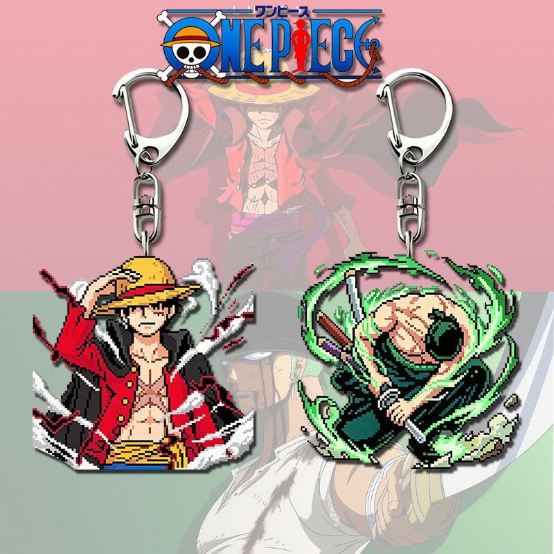 Cartoon One Piece Luffy Zoro A - Car Accessories Japan recension och pris
