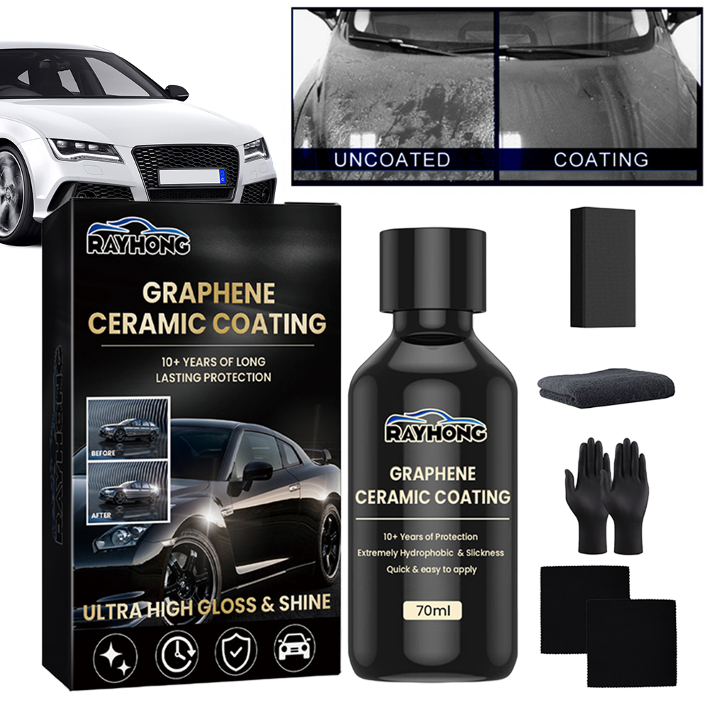 70ml Graphene Ceramic Coating  - Car Detailing Brush recension och pris
