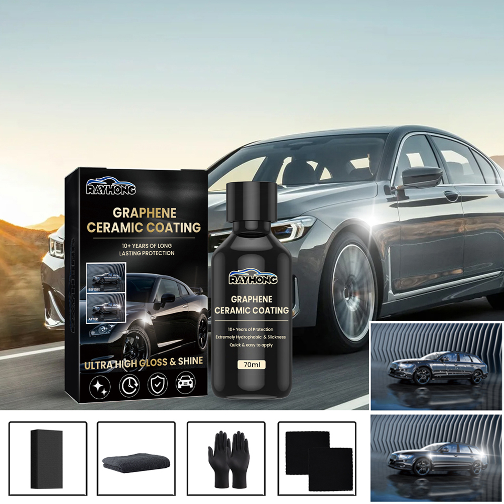 70ml Graphene Ceramic Coating  - Car Detailing Brush recension och pris