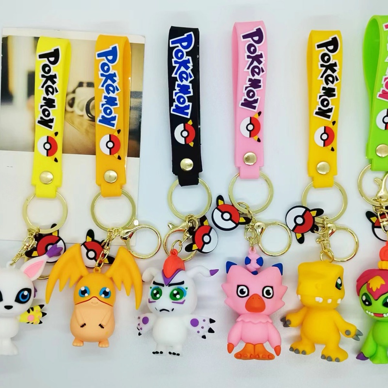 Digimon Keychain, 3D Model Key - Car Accessories Japan recension och pris