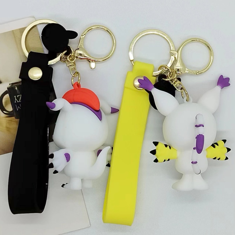 Digimon Keychain, 3D Model Key - Car Accessories Japan recension och pris