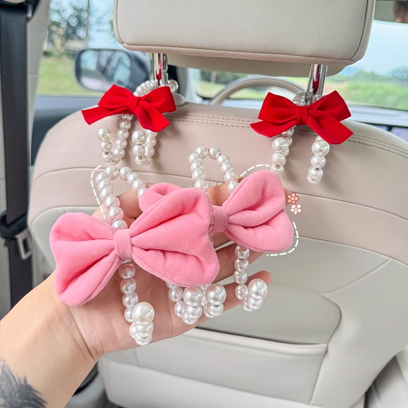 2pcs Car Rear Seat Hook White  - Car Accessories Hanging recension och pris