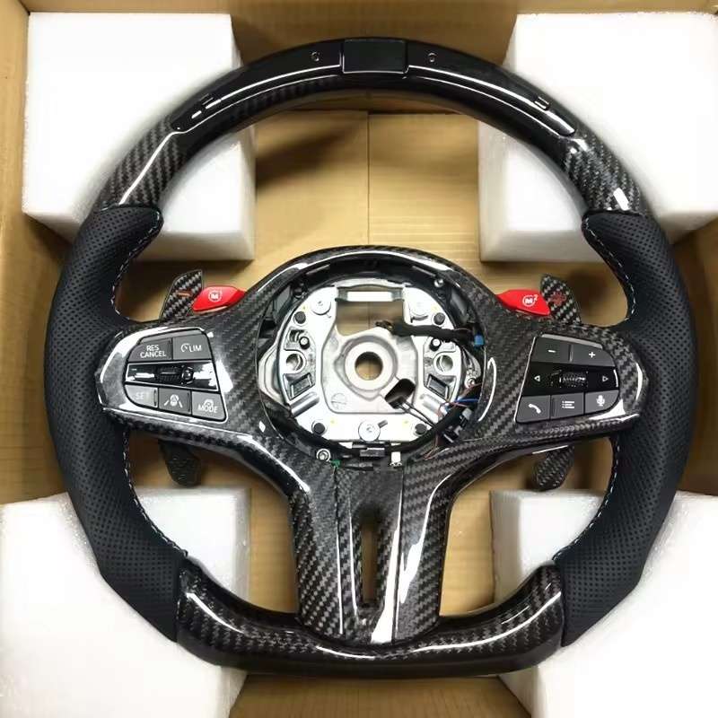 Car Steering Wheel Carbon Fibe - Car Accessories For Steering Wheel recension och pris