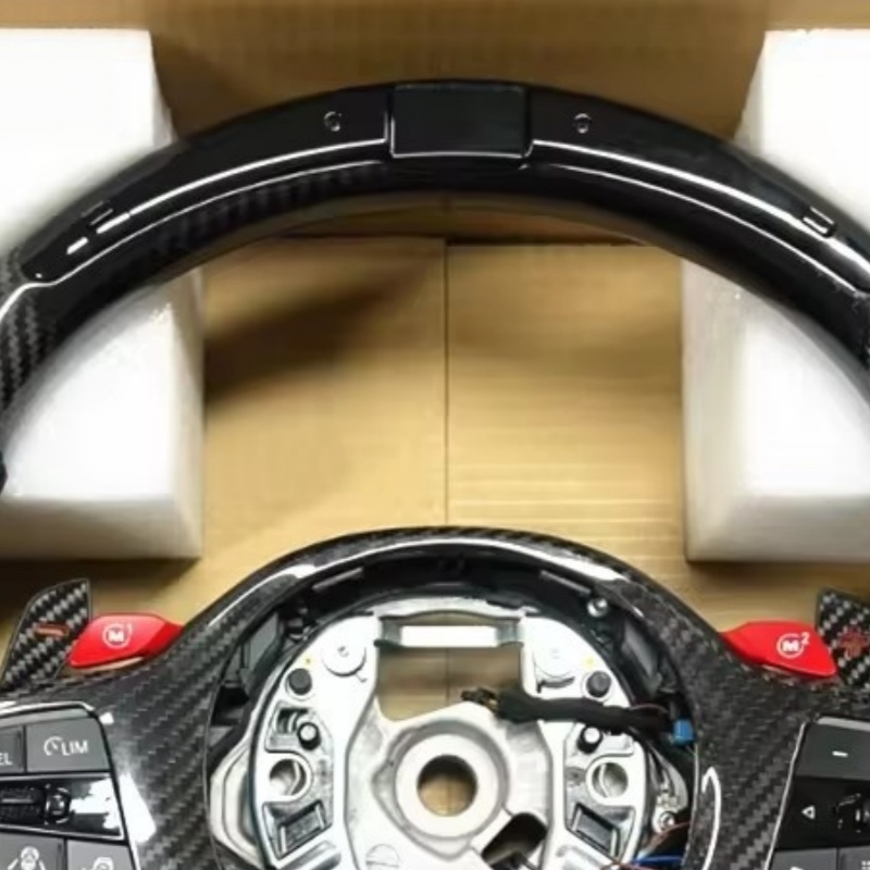 Car Steering Wheel Carbon Fibe - Car Accessories For Steering Wheel recension och pris