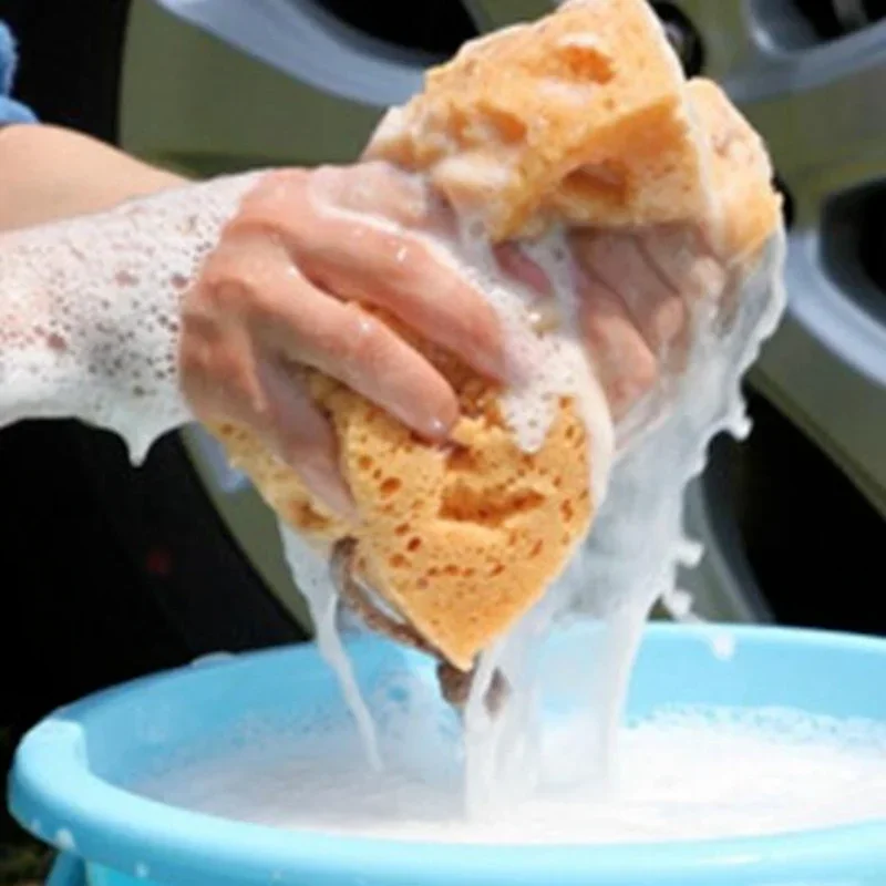 Car Washing Sponge Large Honey - Car Detailing Brush recension och pris