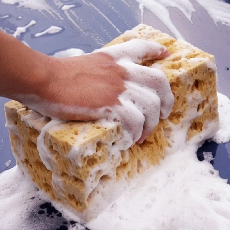 Car Washing Sponge Large Honey - Car Detailing Brush recension och pris