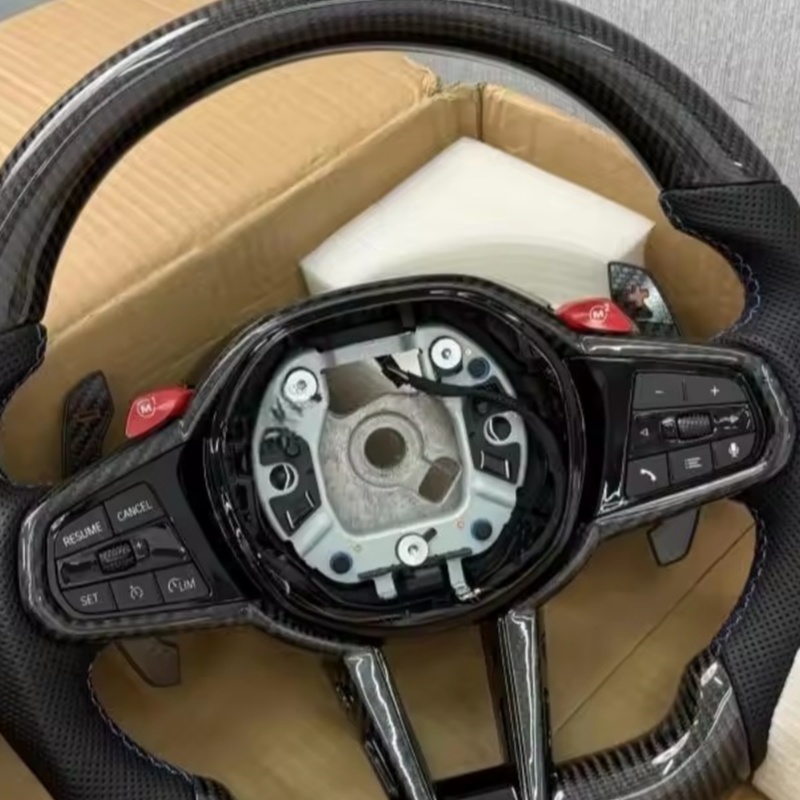 Car Steering Wheel Carbon Fibe - Car Accessories For Steering Wheel recension och pris