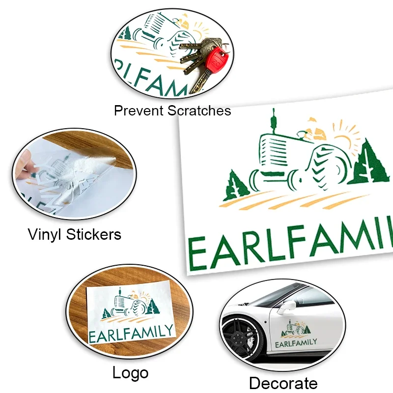 EARLFAMILY 13cm X 12.2cm HMS E - Car Accessories Edinburgh recension och pris