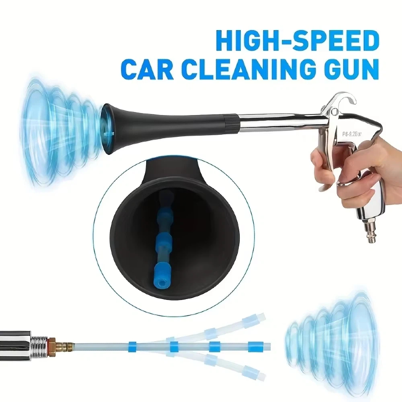 Pneumatic Car Interior Cleanin - Car Detailing Brush recension och pris