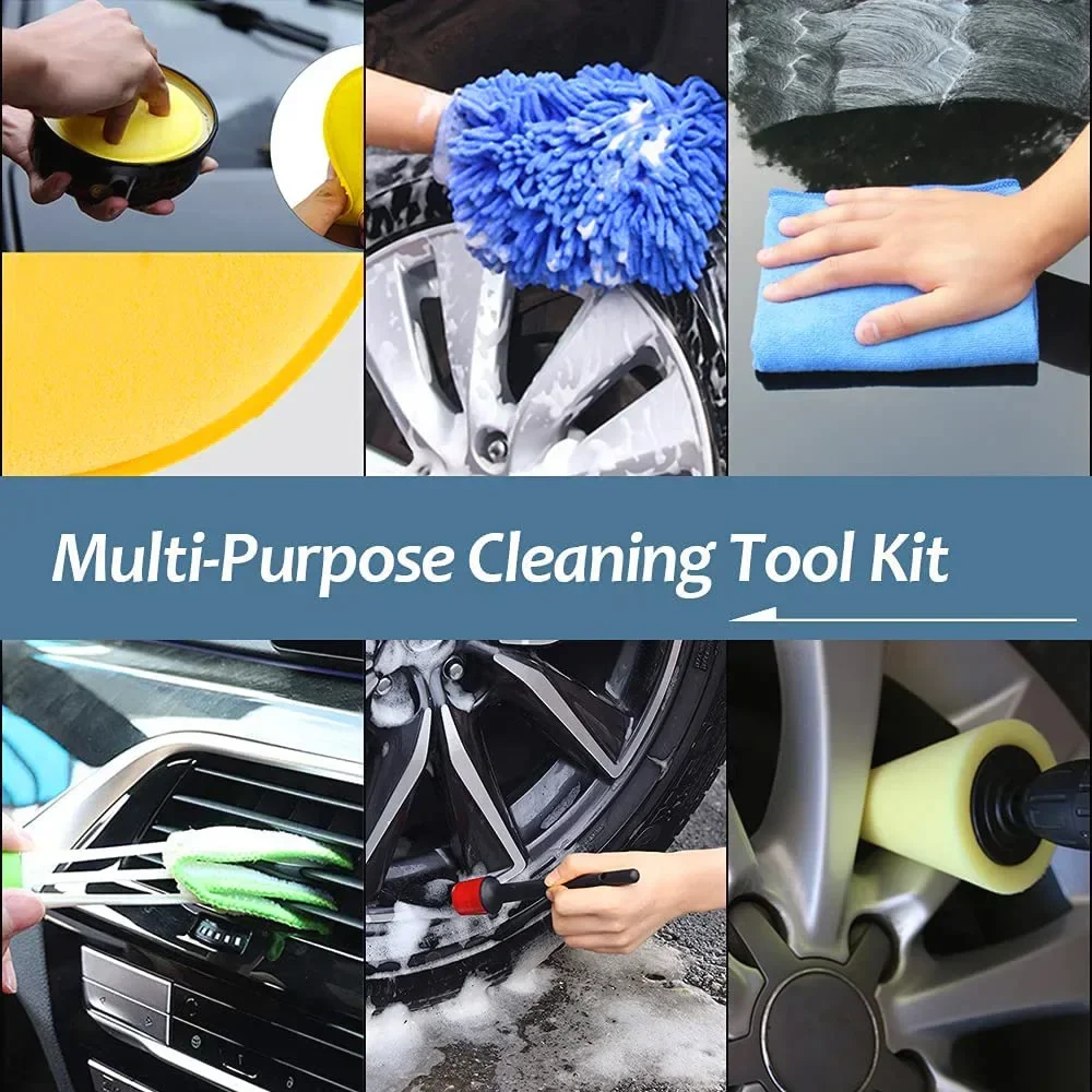 New Car Detailing Cleaning Kit - Car Detailing Brush recension och pris