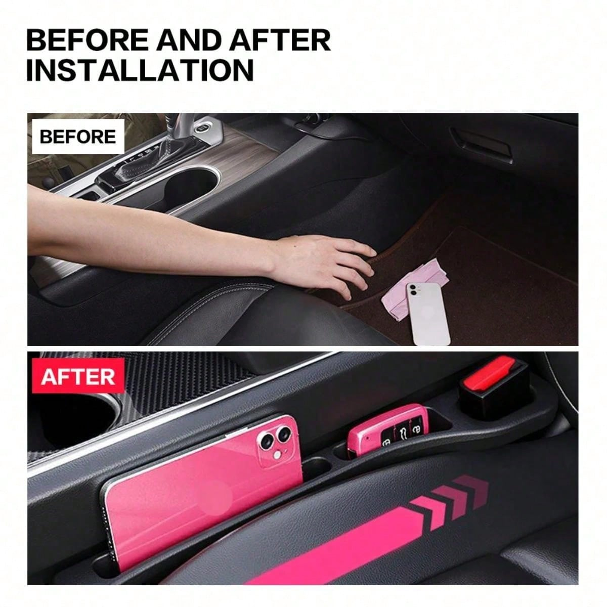 Car Seat Gap Filler Side Seam  - Car Accessories Hanging recension och pris