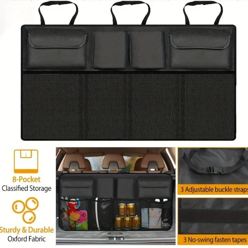 Car Rear Racks Storage Bag Net - Car Accessories Hanging recension och pris
