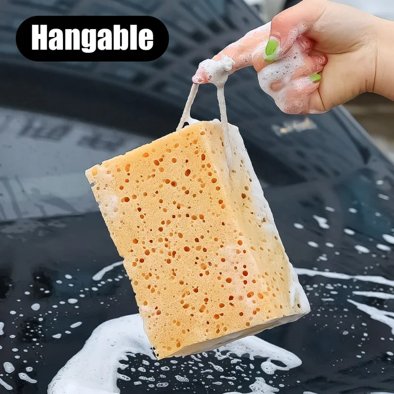 Car Washing Sponge Large Honey - Car Detailing Brush recension och pris