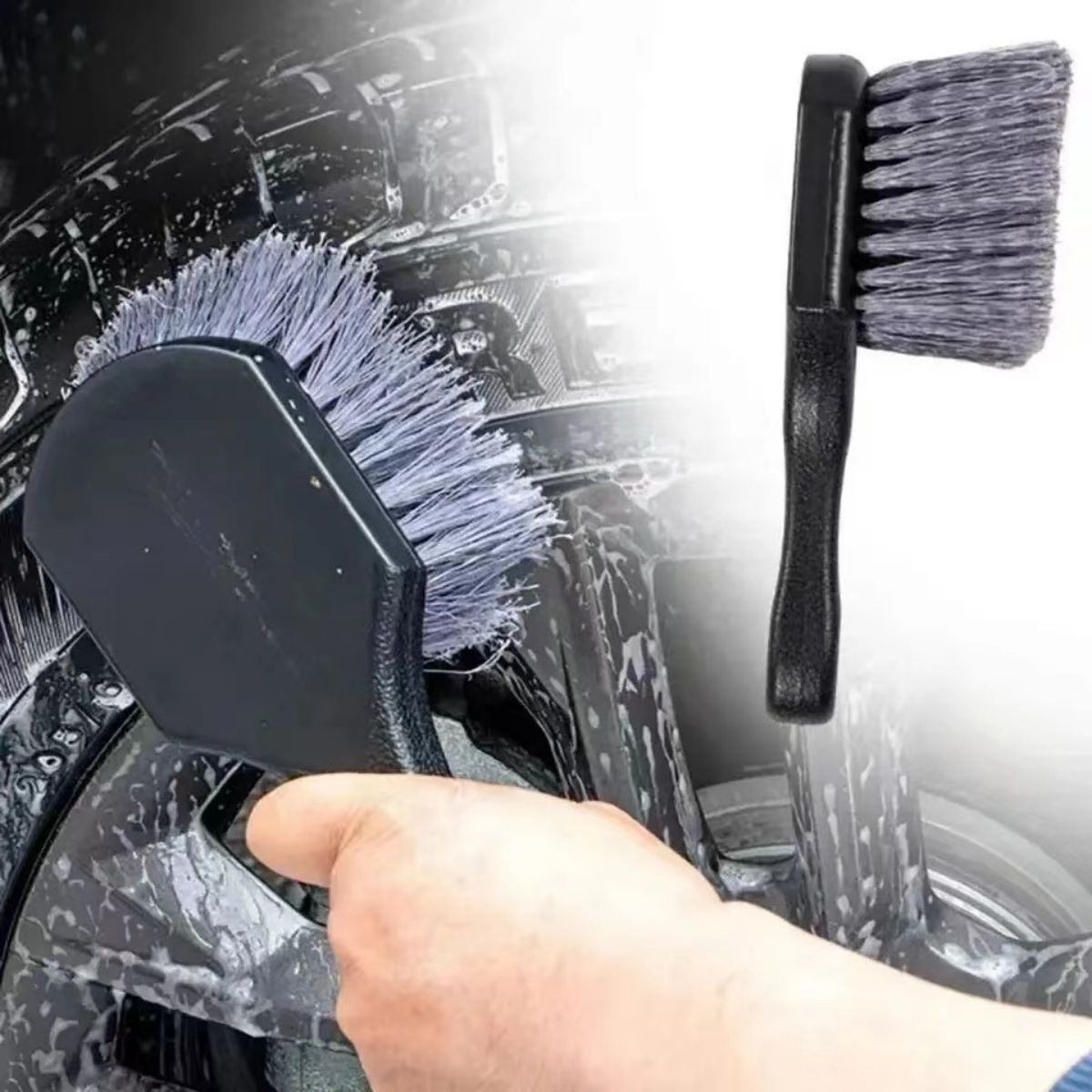 Car Wheel Cleaning Brush Detai - Car Detailing Brush recension och pris
