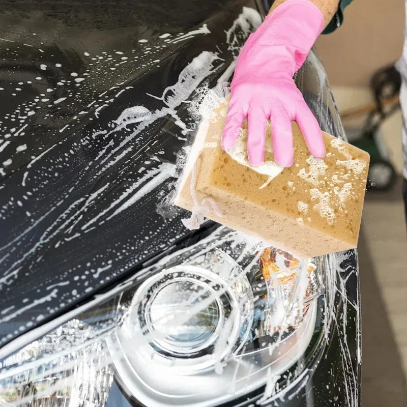 Car Washing Sponge Large Honey - Car Detailing Brush recension och pris