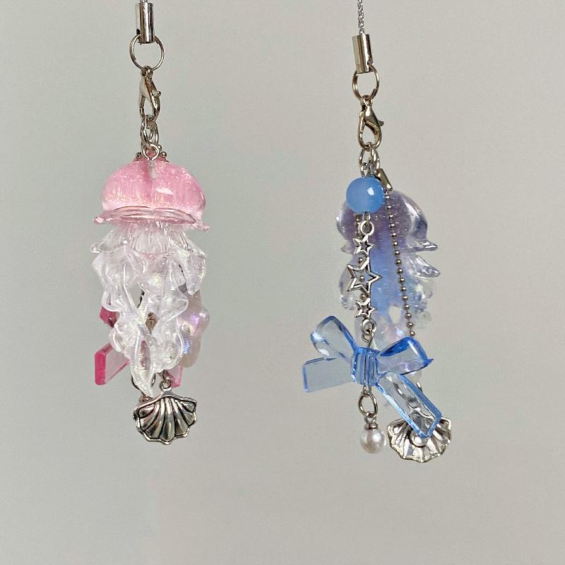 1pc Jellyfish Phone Charm Star - Car Accessories Bangkok recension och pris