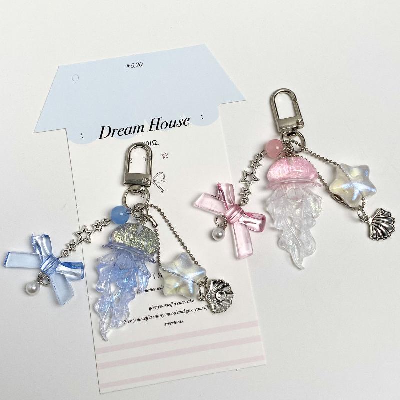 1pc Jellyfish Phone Charm Star - Car Accessories Bangkok recension och pris